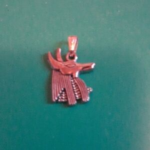 Silver Anubis Pendant
